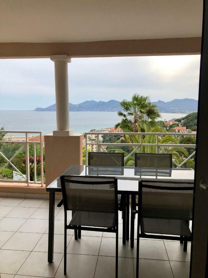 T2 superbe vue mer Cannes Eksteriør billede