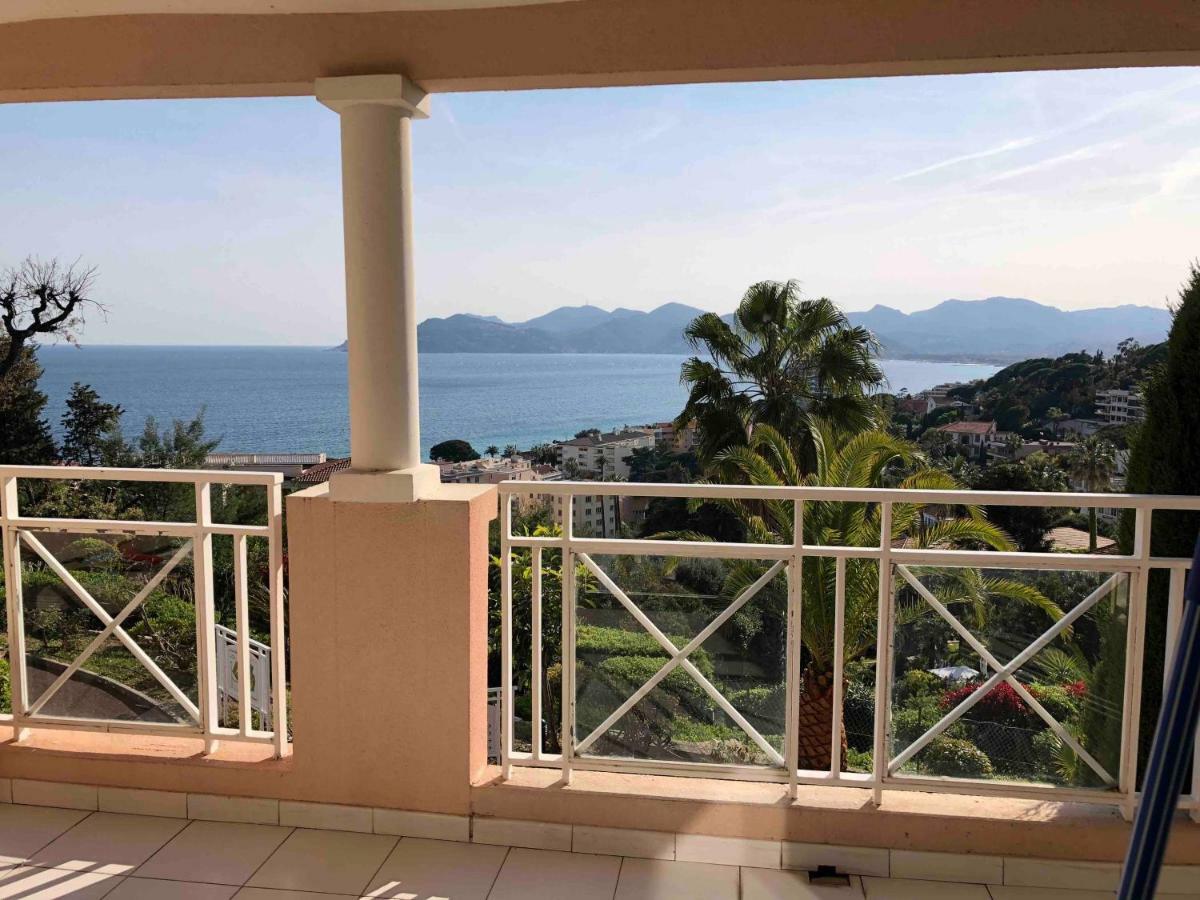 T2 superbe vue mer Cannes Eksteriør billede