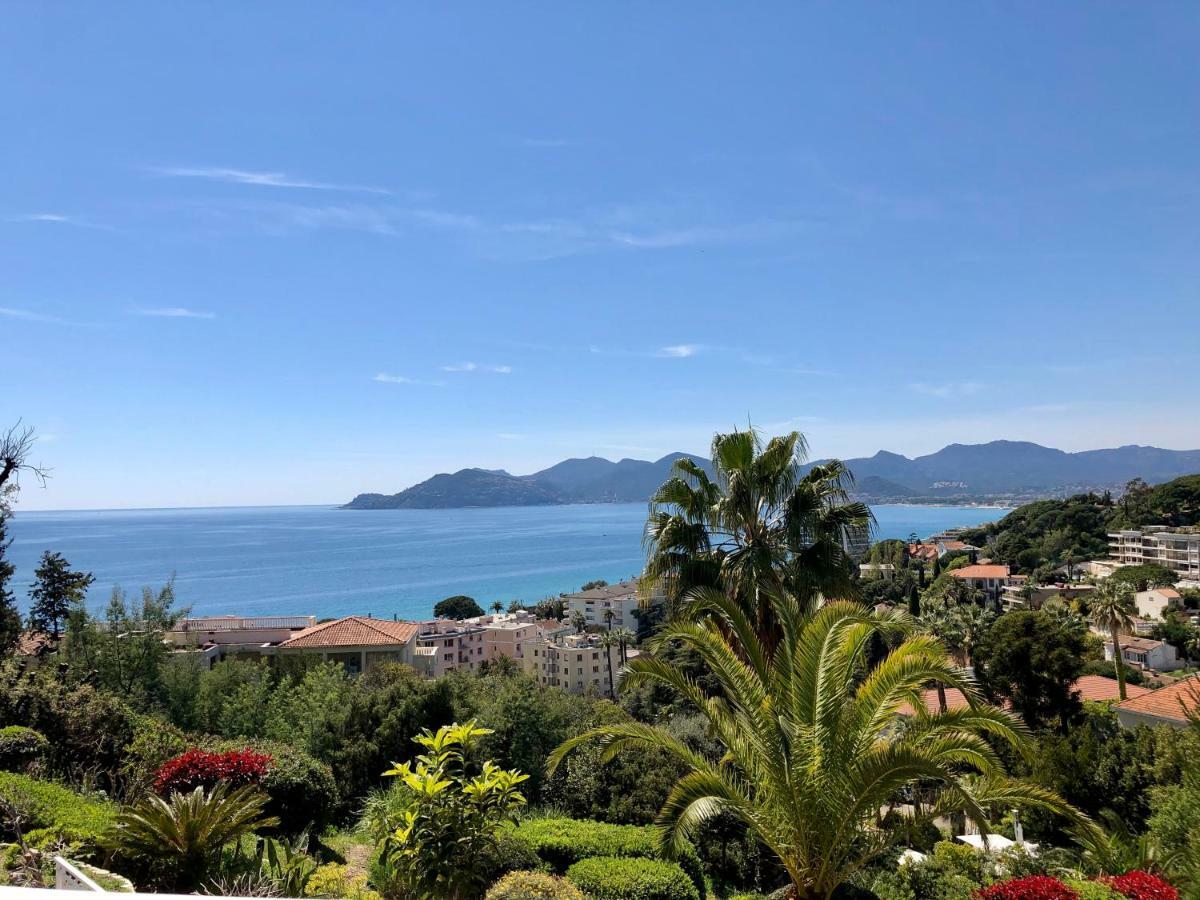 T2 superbe vue mer Cannes Eksteriør billede